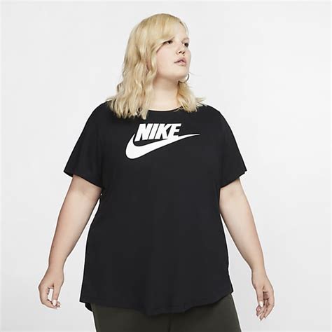 nike damen t-shirt in schwarz größe xl|T.